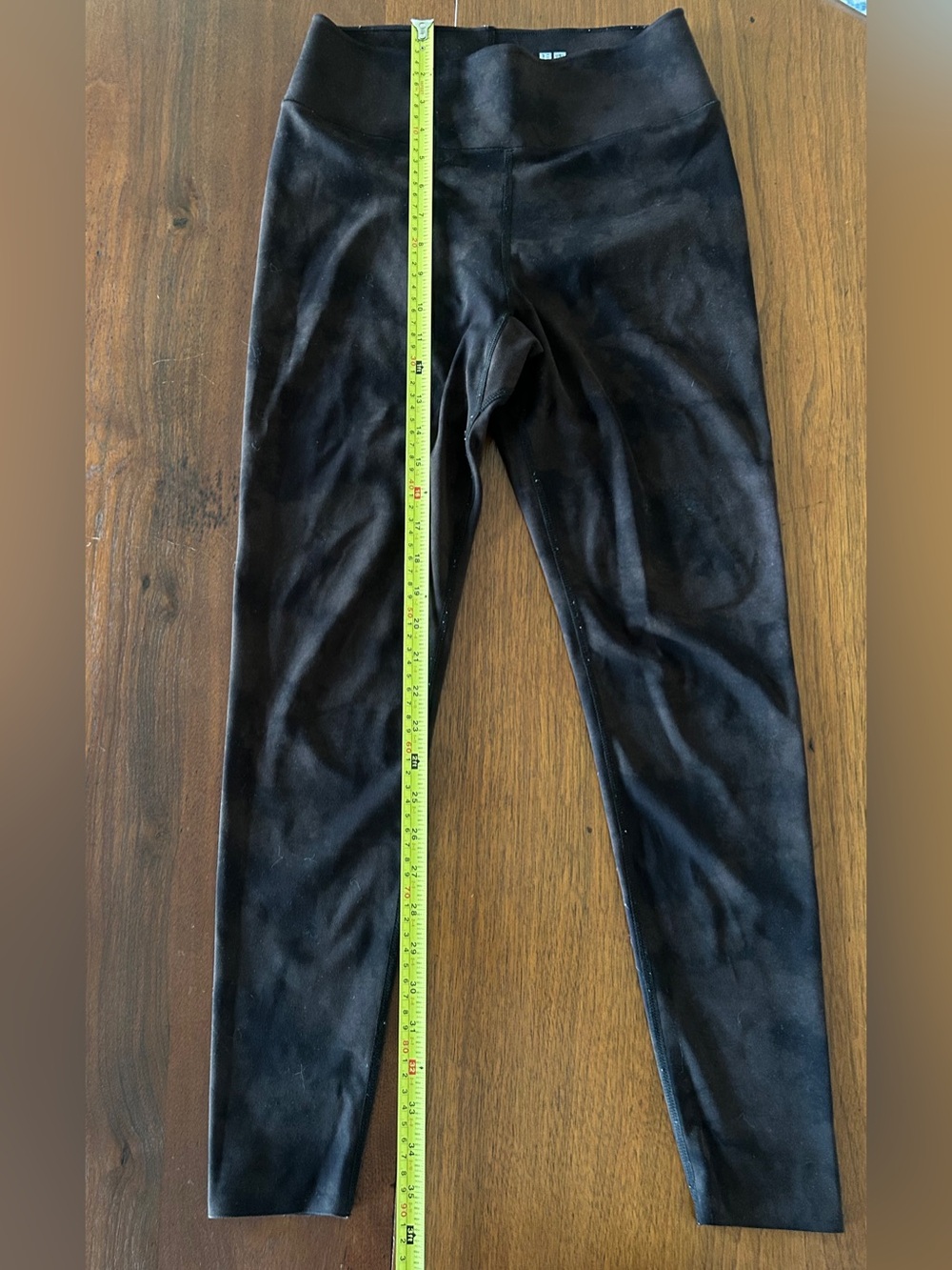 Uniqlo Brown Black Tie Dye UV Protection Leggings
